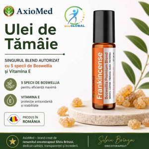 ulei tămâie roll on premium| 5 specii boswellia | axiomed™