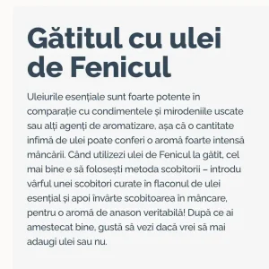 fennel™ / fenicul dōterra