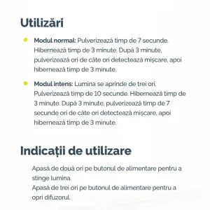 difuzor lumist™ și ulei bergamot™ dōterra