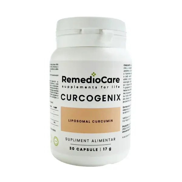 Curcumină Lipozomală cu Vitamina C – pentru Vitalitatea Familiei - Curcogenix