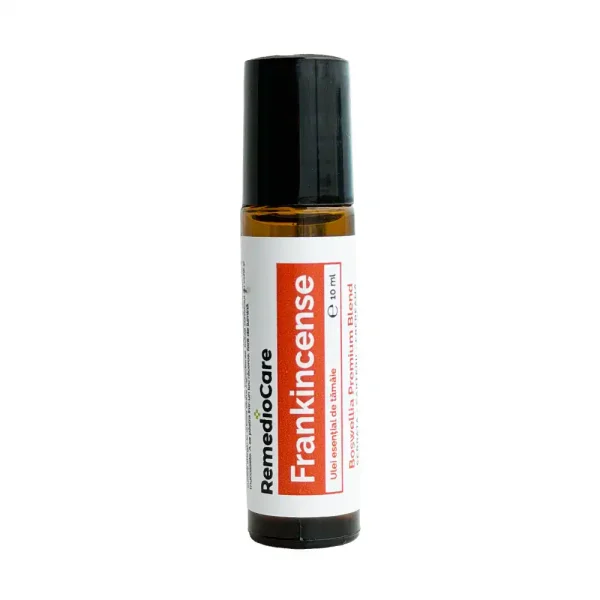 Ulei de tămâie roll-on Frankincense Boswellia RemedioCare, 10 ml