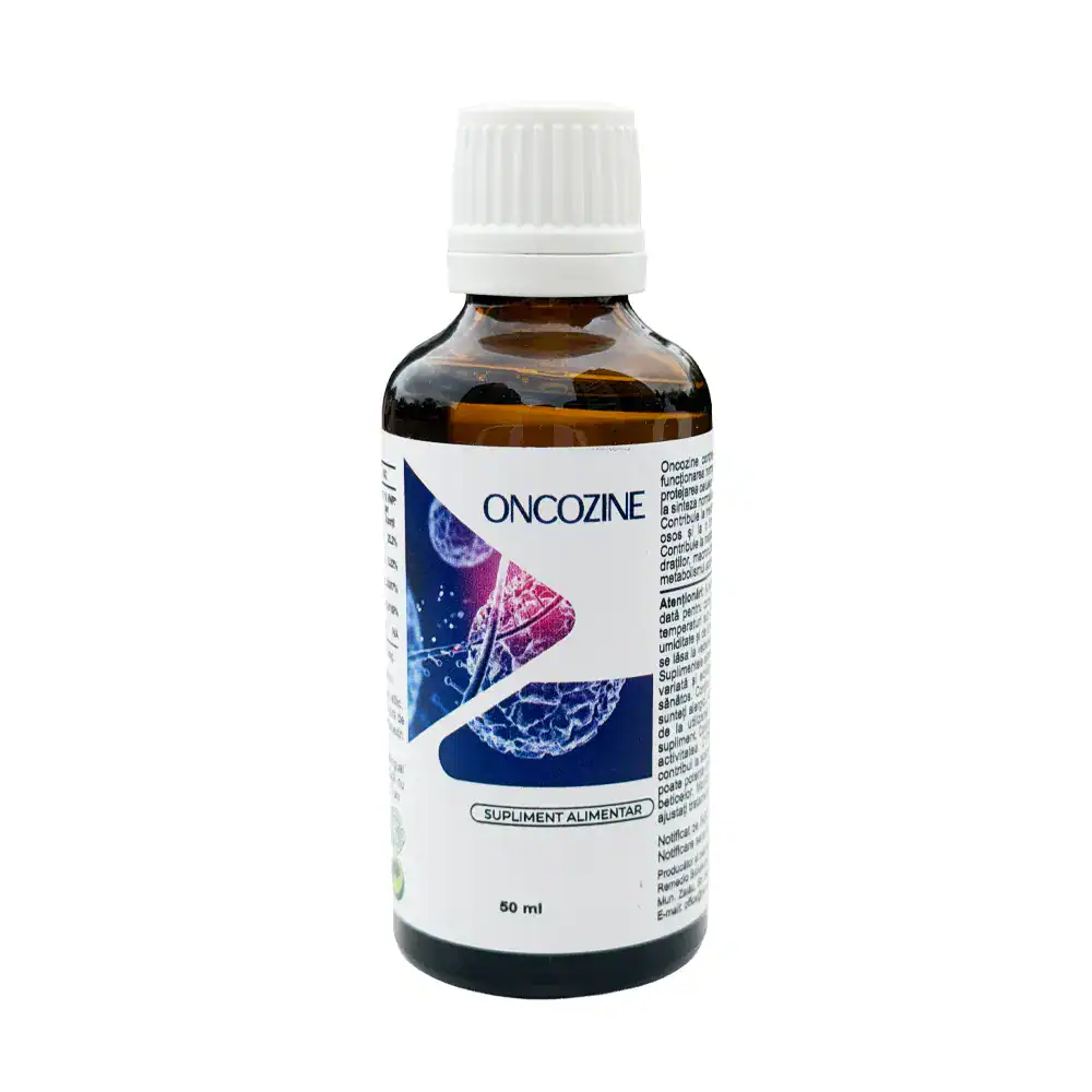 Zinc sublingual în picături Oncozine RemedioCare, flacon 50 ml