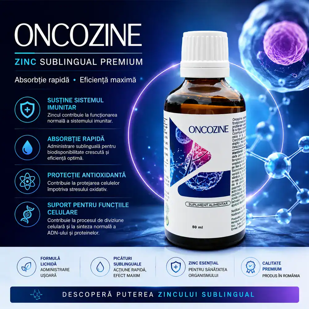 Oncozine – Zinc Sublingual în Picături, 50 ml - imagine 6